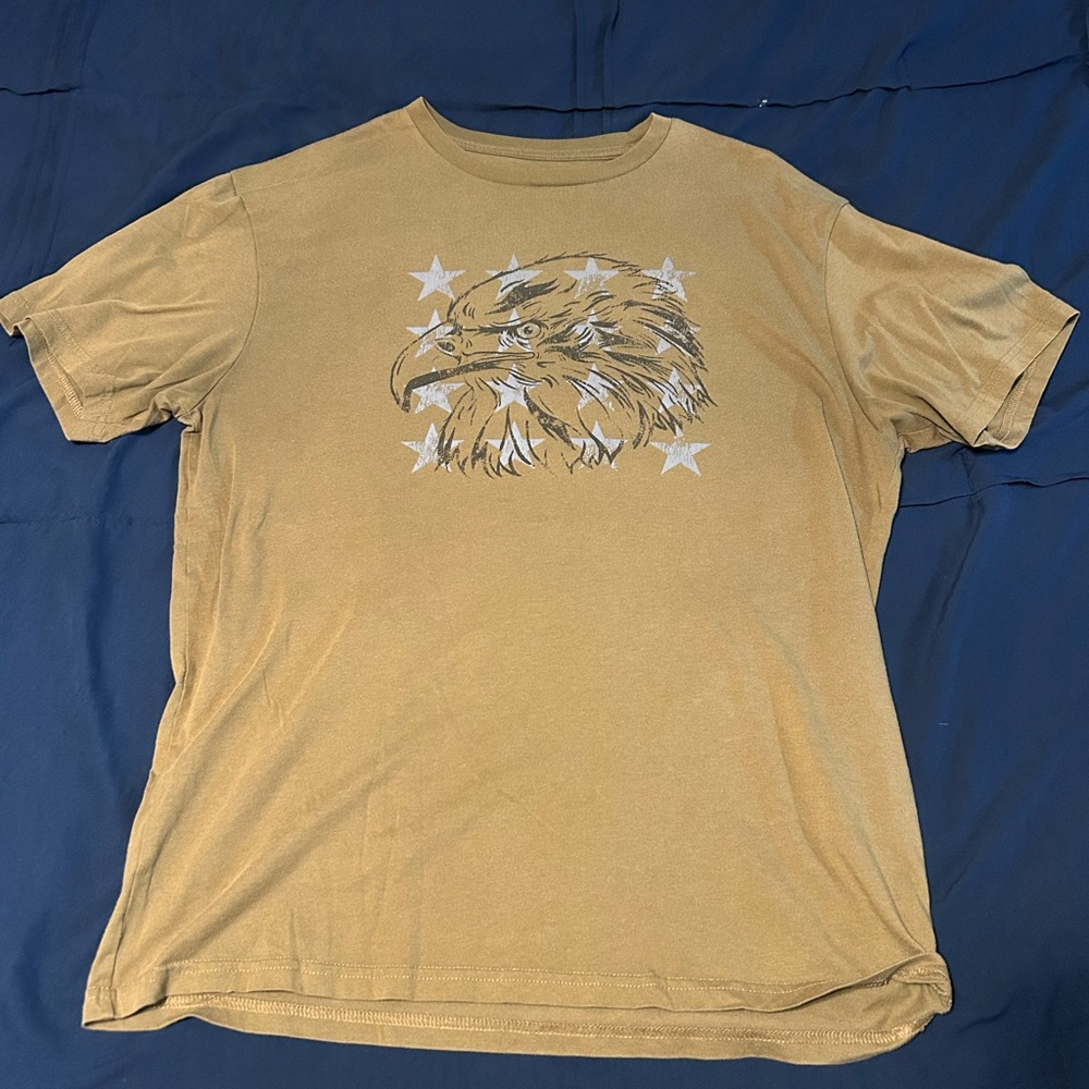 Men's Gold Graphic T-Shirt